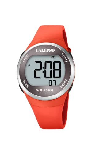Calypso Unisex-Erwachsene Quarz Uhr mit Kunststoff Armband K5786/2 von CALYPSO
