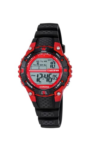 Calypso Unisex Digital Uhr mit Plastik Armband K5684/6 von CALYPSO