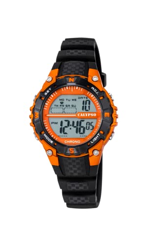 Calypso Unisex Digital Uhr mit Plastik Armband K5684/7 von CALYPSO