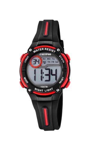 Calypso Unisex Kinder Digital Quarz Uhr mit Plastik Armband K6068/6 von CALYPSO