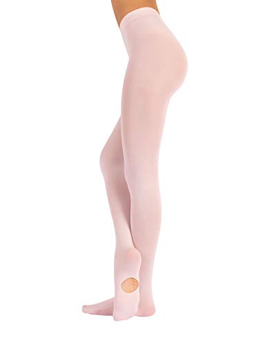 CALZITALY | BALLETT STRUMPFHOSEN FÜR FRAUEN | 80 DEN | ROSA | S, M, L | ITALIAN HOSIERY | (XL, Rosa) von CALZITALY