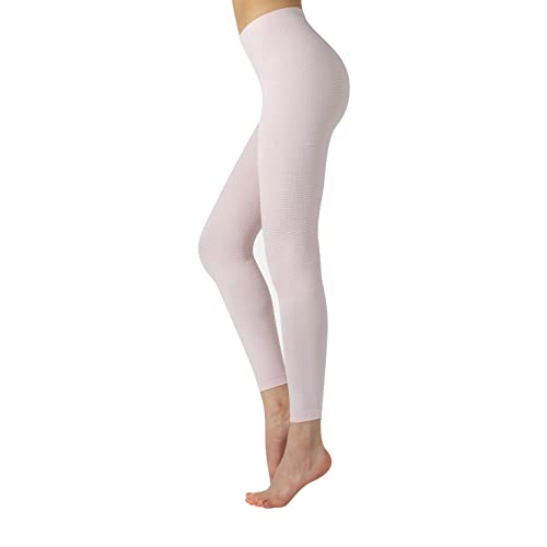 Anticellulite Behandlung, Figurformendes Pyjama, Straffendes Gel und Body Mask mit Koffein (L/XL, Rosa) von CALZITALY