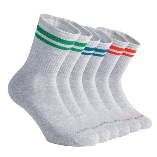 CALZITALY PACK 2-3 - 4 PAAR Tennissocken Unisex, Padel Running Crossfit Fitness, Atmungsaktiv & Polsterung, Sportsocken für Herren & Damen | MADE IN ITALY (35-38, 3 Paare - Asa) von CALZITALY