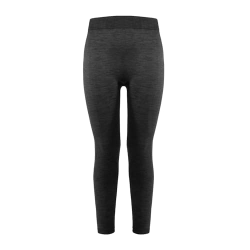 CALZITALY Unisex Thermoleggings, Hose aus Merinowolle, Thermounterwäsche für Damen und Herren, Funktionunterwäsche, Ski, Wandern, Trekking, | Made IN Italy (M-L, Grau) von CALZITALY