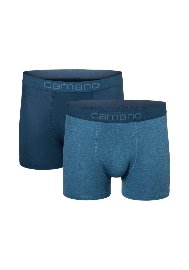 Camano Boxershorts "Boxershorts Unterhosen Herren elastischer Gummibund ohne" von CAMANO