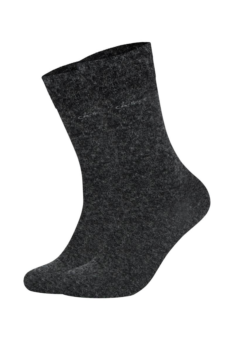 Camano Socken "Socken 2er Pack" 2er Pack Weicher ca-soft Bund ohne einengenden Druck, Mit TENCEL™ und Wolle für angenehmes Fußklima von CAMANO
