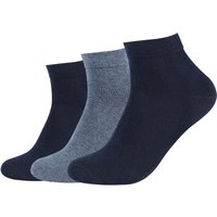 Camano Unisex CA-SOFT QUARTER Socken 3er Pack von CAMANO