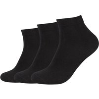 Camano Unisex CA-SOFT QUARTER Socken 3er Pack von CAMANO