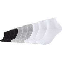 Camano Unisex Socken CA-Soft Organic Cotton Quarter 10er Pack von CAMANO