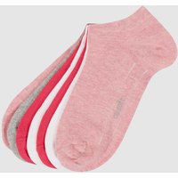 camano Sneakersocken im 7er-Pack in Pink Melange, Größe 35/38 von CAMANO