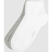 camano Sneakersocken im 7er-Pack in Weiss, Größe 39/42 von CAMANO