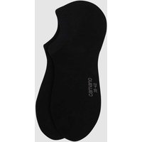 camano Sneakersocken mit Stretch-Anteil im 2er-Pack in Black, Größe 35-38 von CAMANO