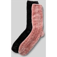 camano Socken im 2er-Pack Modell 'WOMEN SUSTAINABLE COSY' in Black, Größe 35-38 von CAMANO