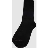camano Socken mit Label-Print im 2er-Pack in Black, Größe 39-42 von CAMANO