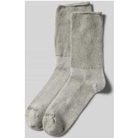camano Socken mit Label-Print im 2er-Pack in Mittelgrau, Größe 39-42 camano Socken mit Label-Print im 2er-Pack in Mittelgrau, Größe 39-42 von CAMANO