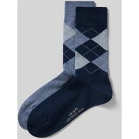 camano Socken mit elastischem Rippenbündchen im 2er-Pack in Blau, Größe 39-42 camano Socken mit elastischem Rippenbündchen im 2er-Pack in Blau, Größe 39-42 von CAMANO