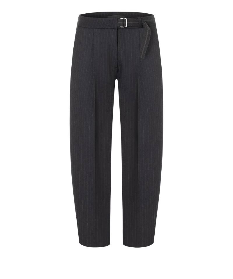 CAMBIO - Elaine pleat pin stripe deep midnight - Gr. - 36/28 von CAMBIO