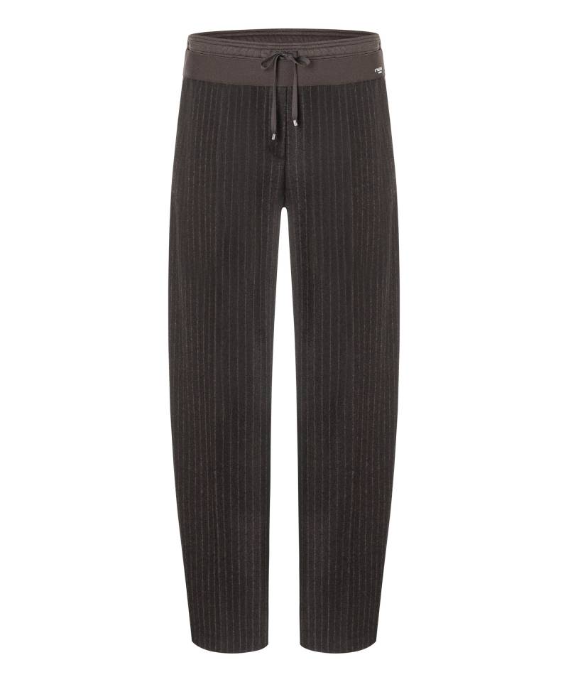 CAMBIO - Eva double jogg bitter choco/grey pinstripe - Gr. - 40/32 von CAMBIO