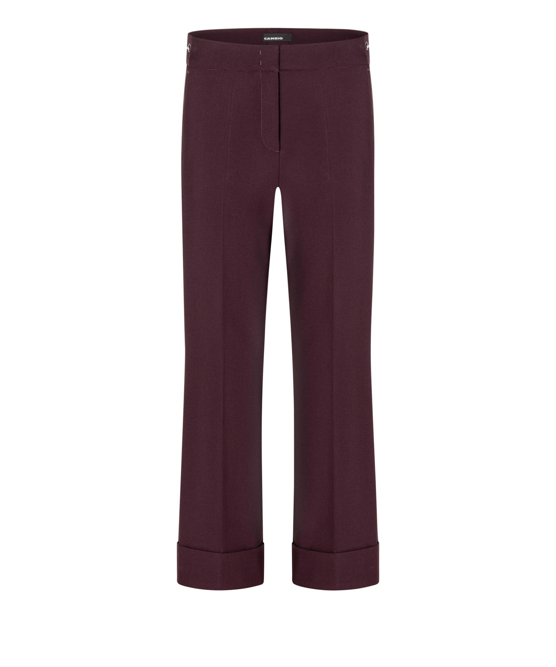 CAMBIO - France cropped deep burgundy - Gr. - 38/28 von CAMBIO