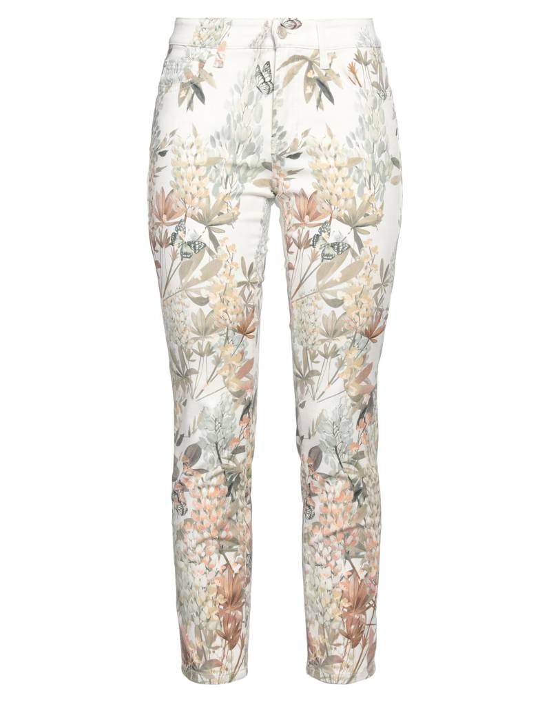 CAMBIO Jeanshose Damen Elfenbein von CAMBIO