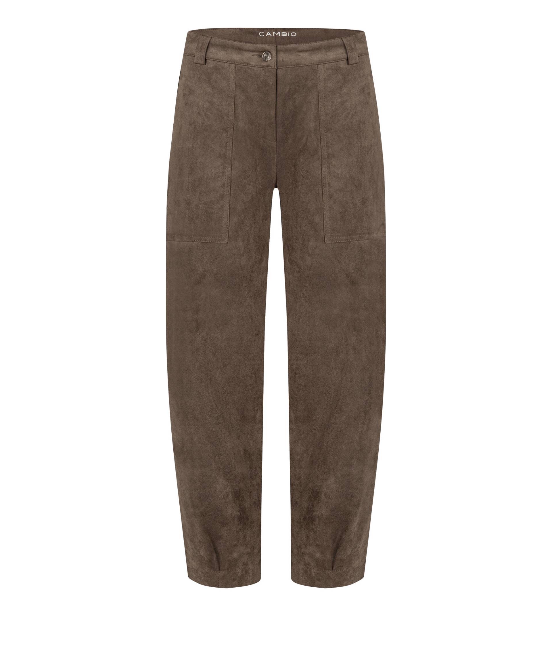 CAMBIO - Kiss pleat chocolate hazel - Gr. - 34/28 von CAMBIO