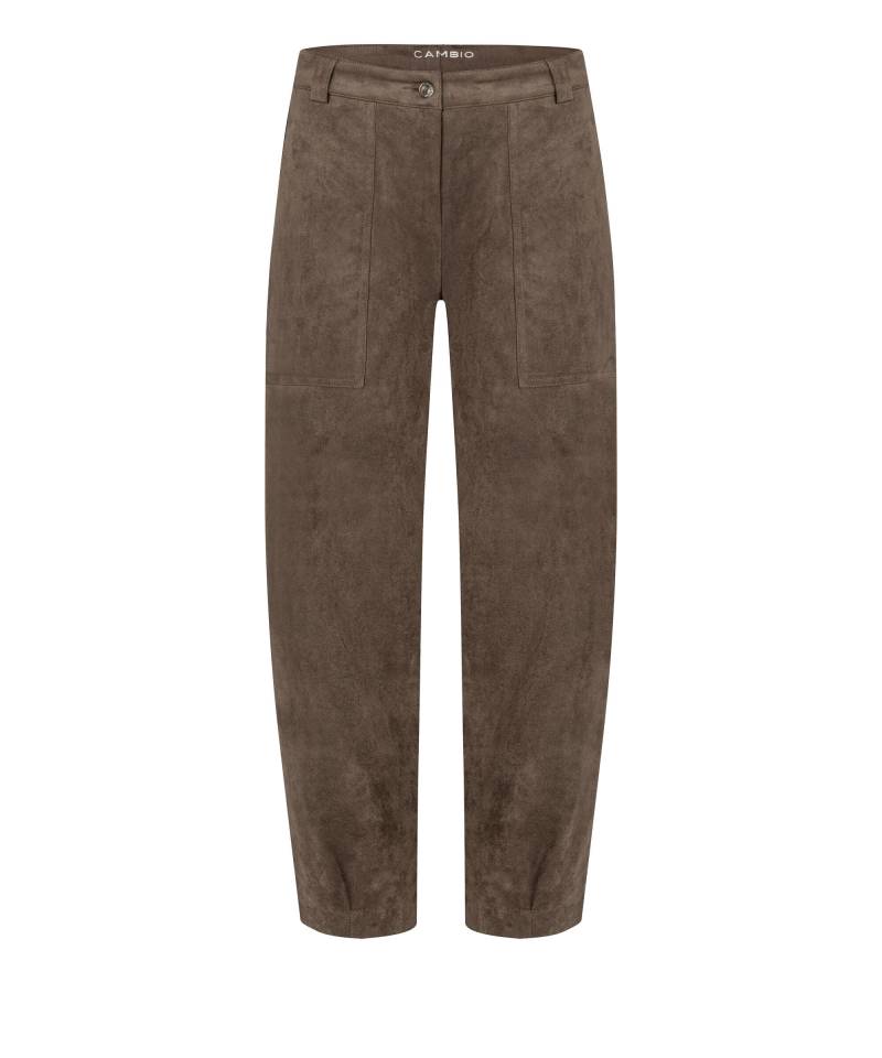 CAMBIO - Kiss pleat chocolate hazel - Gr. - 38/28 von CAMBIO