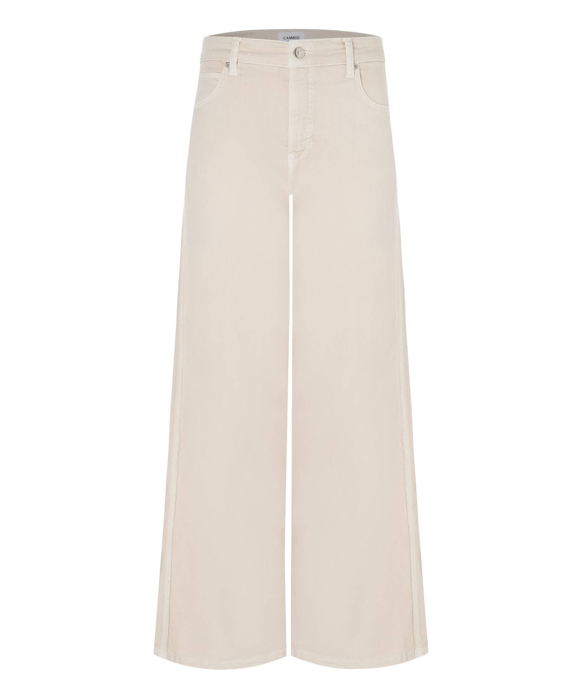 CAMBIO - Palazzo patch cropped sustained offwhite - Gr. - 42/28 von CAMBIO