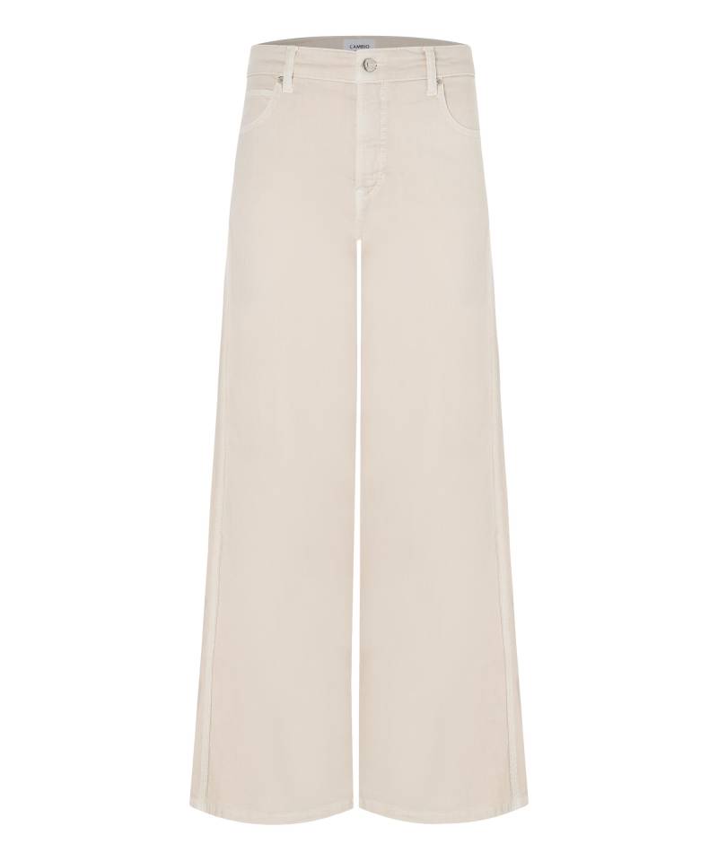 CAMBIO - Palazzo patch cropped sustained offwhite - Gr. - 42/28 von CAMBIO