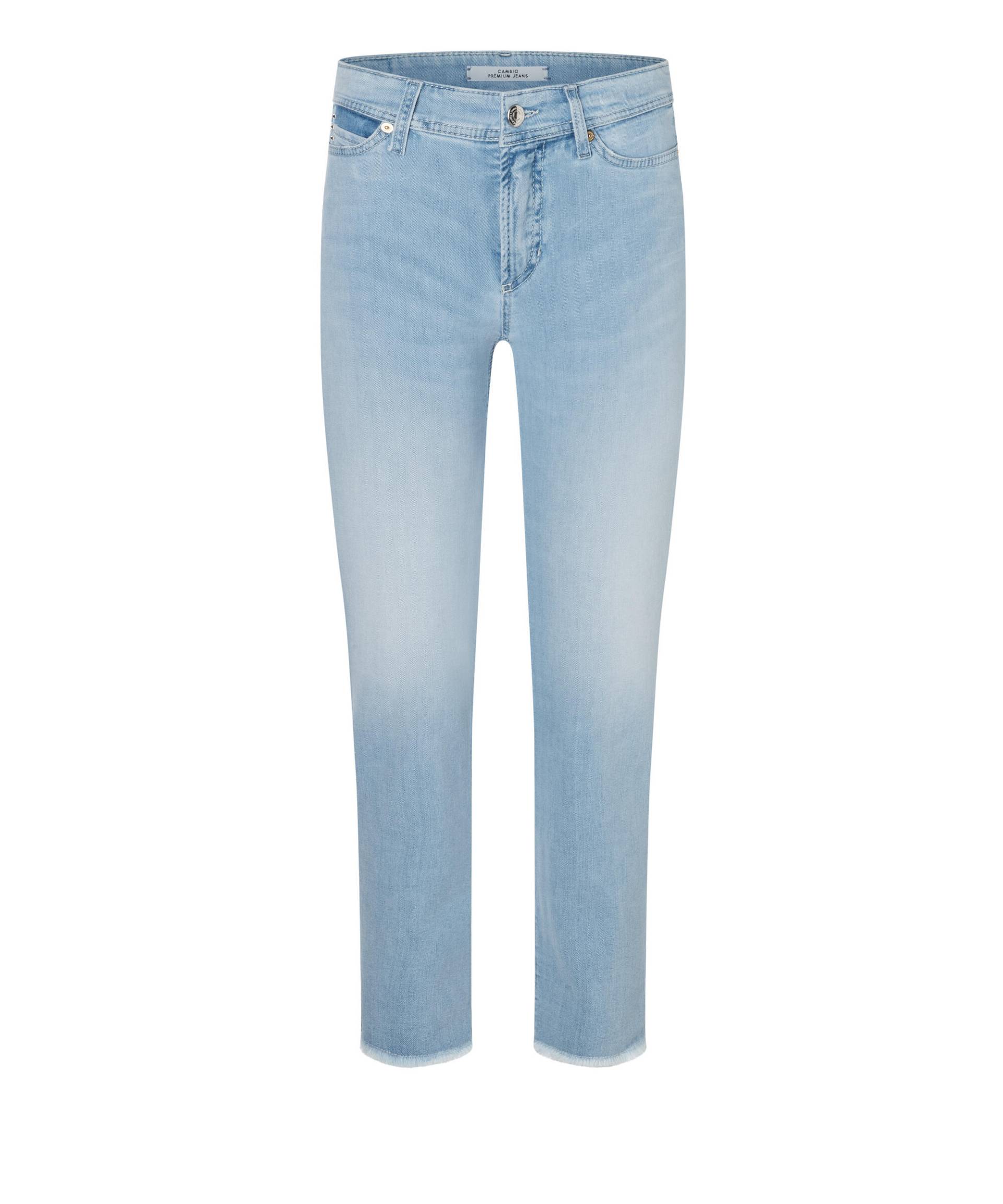 CAMBIO - Piper cropped sun bleached & fringed - Gr. - 46/29 von CAMBIO