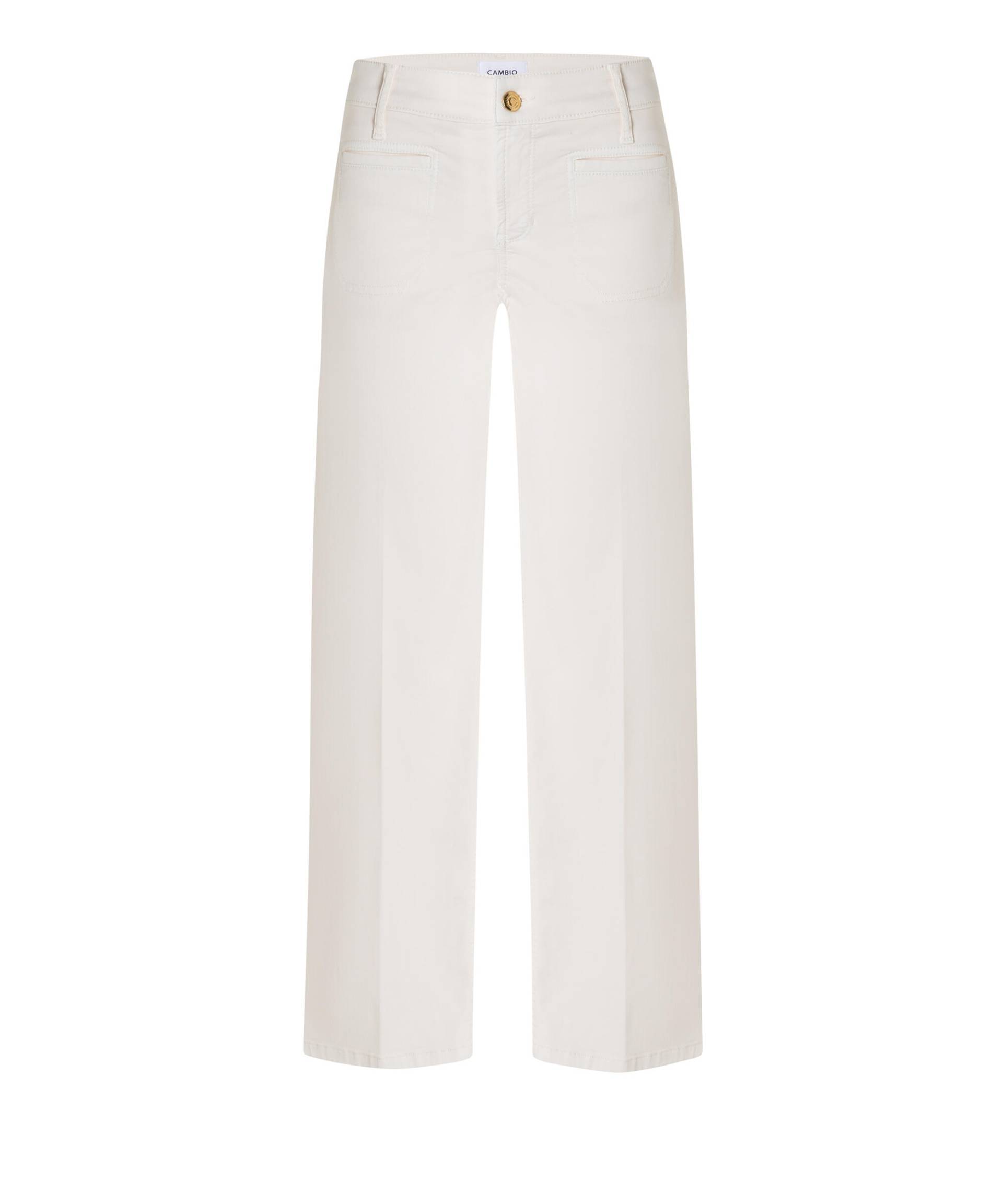 CAMBIO - Tess cropped pure chalk - Gr. - 42/28 von CAMBIO