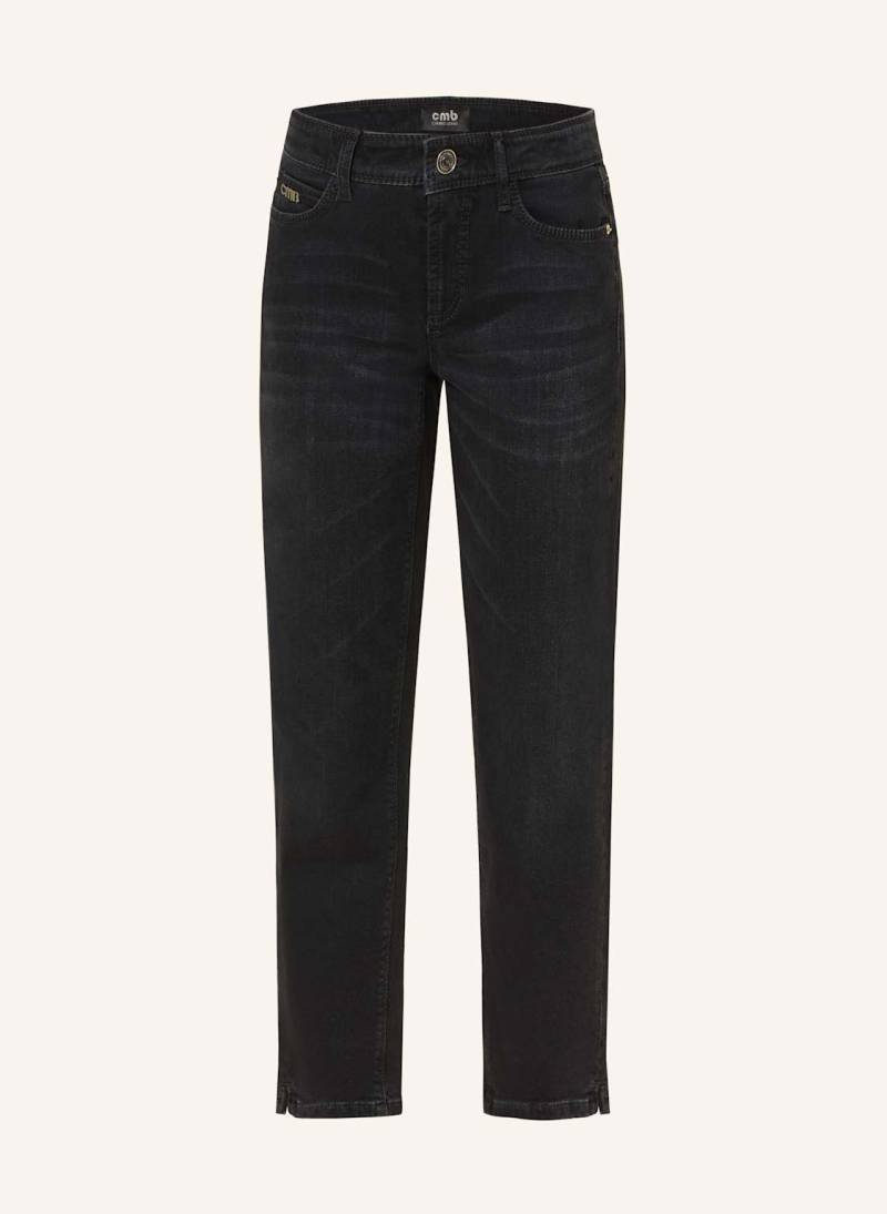 Cambio Cropped Jeans Piper Short schwarz von CAMBIO
