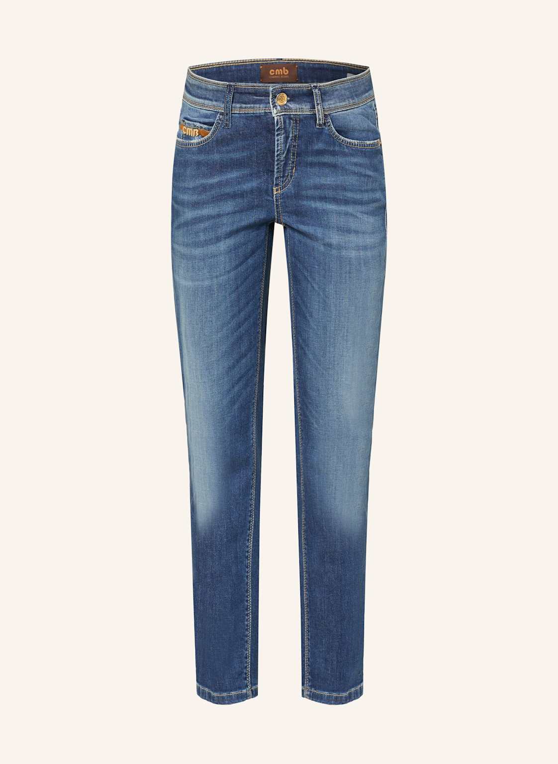 Cambio Cropped Jeans Piper blau von CAMBIO