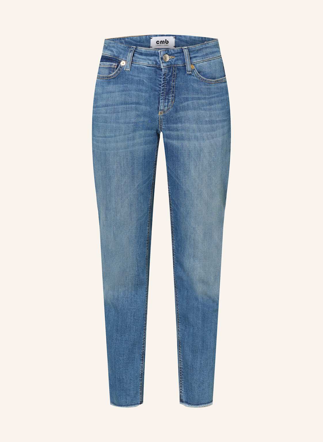 Cambio Cropped Jeans Piper blau von CAMBIO