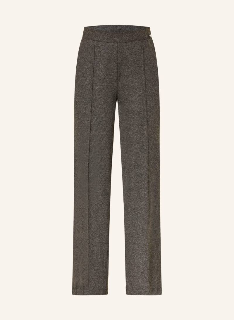 Cambio Marlenehose Ava Aus Jersey grau von CAMBIO