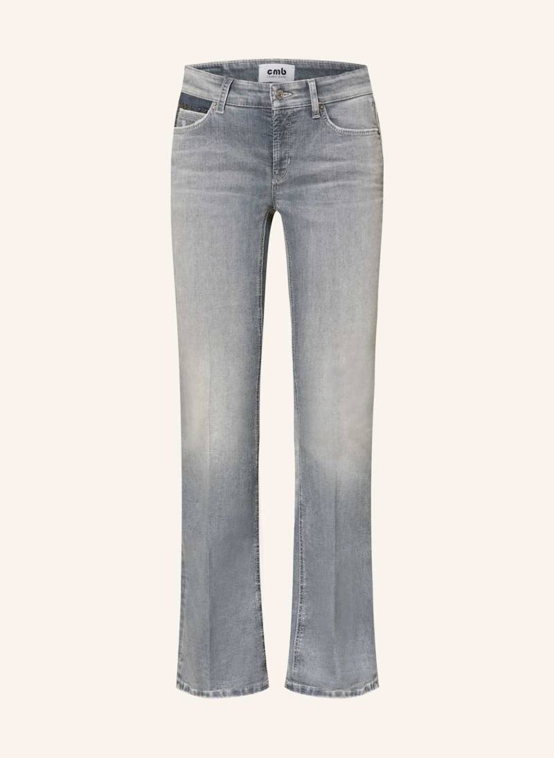 Cambio Flared Jeans Paris grau von CAMBIO