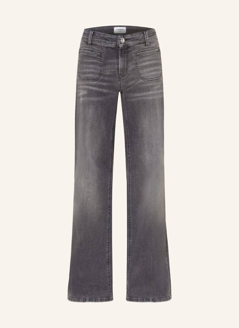 Cambio Flared-Jeans Tess grau von CAMBIO