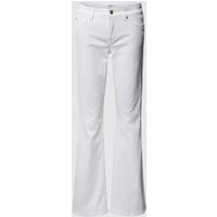 Cambio Flared Jeans im 5-Pocket-Design Modell 'PARIS' in Weiss, Größe 44 von CAMBIO