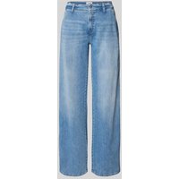 Cambio Flared Jeans mit Eingrifftaschen Modell 'ALEK' in Hellblau, Größe 40 von CAMBIO