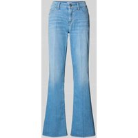 Cambio Flared Jeans mit Eingrifftaschen Modell 'PARIS' in Hellblau, Größe 42 von CAMBIO