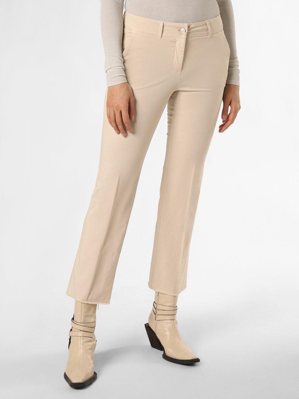 Cambio Hose Damen Baumwolle, sand von CAMBIO