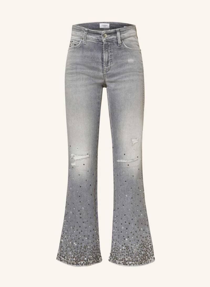 Cambio Jeans Franesca Mit Schmucksteinen grau von CAMBIO