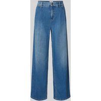Cambio Jeans mit französischen Eingrifftaschen Modell 'ALMA' in Hellblau, Größe 34 von CAMBIO