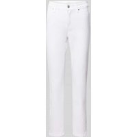 Cambio Regular Fit Jeans mit verkürzter Beinlänge in Weiss, Größe 44 von CAMBIO