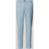 Cambio Regular Fit Leinenhose mit Gürtelschlaufen Modell 'KRYSTAL' in Jeansblau, Größe 34 Cambio Regular Fit Leinenhose mit Gürtelschlaufen Modell 'KRYSTAL' in Jeansblau, Größe 34 von CAMBIO