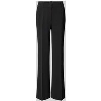 Cambio Regular Fit Stoffhose mit Bügelfalten Modell 'AMELIE GALLON' in Black, Größe 40 von CAMBIO