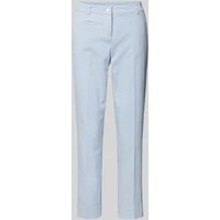Cambio Regular Fit Stoffhose mit Leistentasche Modell 'Stella' in Bleu, Größe 40 von CAMBIO