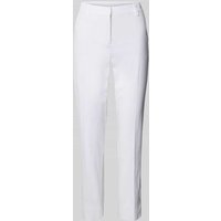 Cambio Skinny Fit Stoffhose mit Bügelfalten Modell 'STELLA' in Offwhite, Größe 38 von CAMBIO