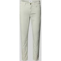 Cambio Slim Fit Jeans mit verkürztem Schnitt Modell 'PIPER' in Mint, Größe 42 von CAMBIO