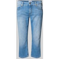 Cambio Slim Fit Jeans mit verkürzter Passform Modell 'REKA' in Hellblau, Größe 40 von CAMBIO