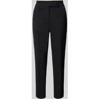 Cambio Slim Fit Stoffhose in verkürzter Passform Modell 'SCARLET' in Black, Größe 40 von CAMBIO